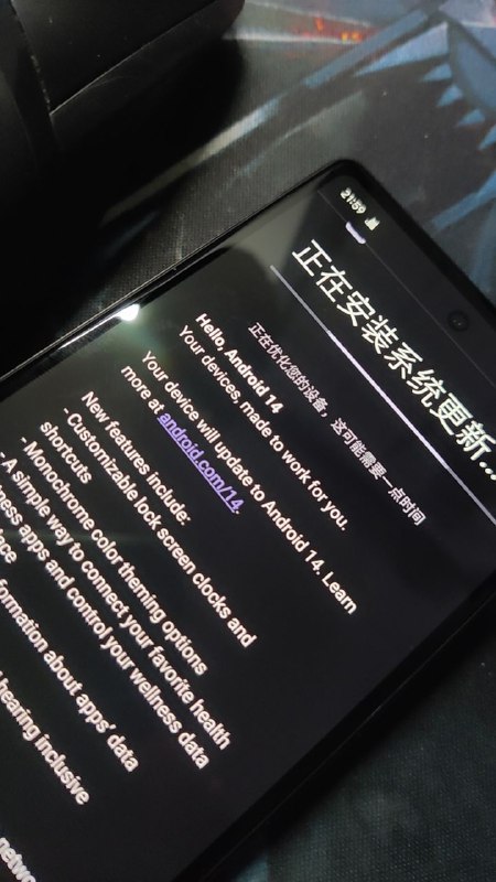 Pixel 6a + Android14Pixel 6a + Android14